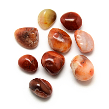 Arricraft Natural Red Agate Stone Gemstone Beads, Nuggets, No Hole/Undrilled, 19~30x15~24x10~19mm