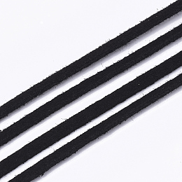 20 yards 2.8x1.5mm Faux Suede Cord String Rope Thread Velvet Leather Cords  for Necklace Jewelry