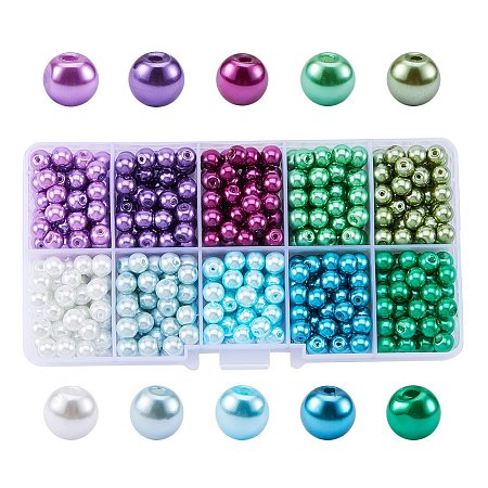 1box Di Bracelet/necklace Spacer Beads Set