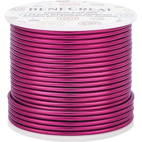 BENECREAT 10 Gauge 80FT Tarnish Resistant Jewelry Craft Wire Bendable  Aluminum S