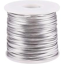 PandaHall Elite 12 Gauge Anodized Aluminum Wire Bendable Metal Craft Wire Flexible Artistic Floral Jewelry Beading Wire for DIY Earring Bracelet Jewelry Craft Making, Length 30 M/98 Feet, Gainesboro