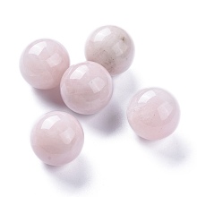 Honeyhandy Natural Rose Quartz Beads, No Hole/Undrilled, Gemstone Sphere, Round, 35~35.5mm