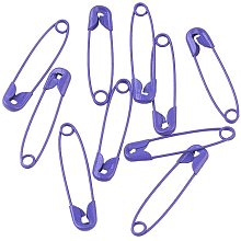 Arricraft 100PCS Premium Safety Pins, Colored Safety Pins Bulk Sewing Pins for DIY Craft Making and Clothing, Knitting Stitch Marker-Mauve