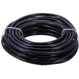 BENECREAT 23 Feet 3 Gauge Aluminum Wire Black Bendable Metal Sculpting Wire for Floral Model Skeleton Art Making and Beading Jewelry Work