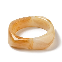 Honeyhandy Imitation Marble Acrylic Bangle for Women, Peru, Inner Diameter: 2-3/8 inch(6.1cm)