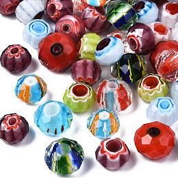  arricraft 20 Pcs 20mm Heart Beads, Handmade Lampwork