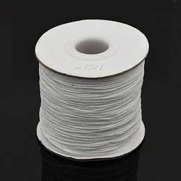 Honeyhandy Nylon Thread, White, 0.4mm, about 109.36 yards(100m)/roll