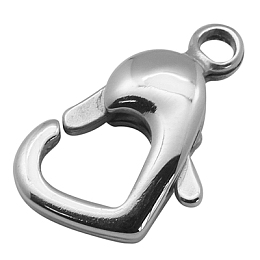 Honeyhandy 304 Stainless Steel Lobster Claw Clasps, 8.5x15mm