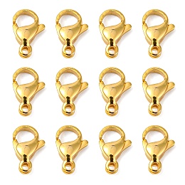 UNICRAFTALE 14pcs 7 Styles Polished Lobster Claw Clasps Stainless