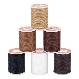 10meters Waxed Polyester Thread, Waxed Cord DIY Craft Macrame Knotting for Jewelry  Making, Bracelet Cord, Necklace Cord 1.0mm 