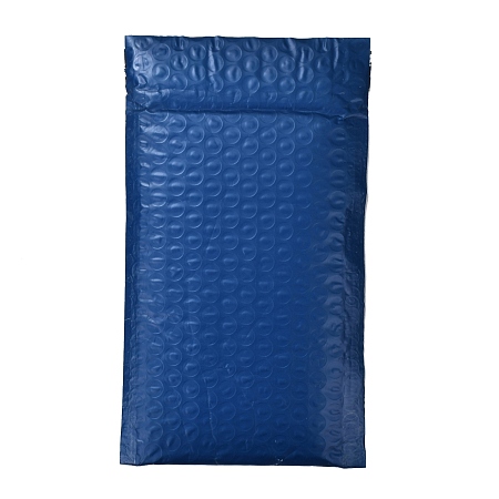 Honeyhandy Matte Film Package Bags, Bubble Mailer, Padded Envelopes, Rectangle, Marine Blue, 22.2x12.4x0.2cm