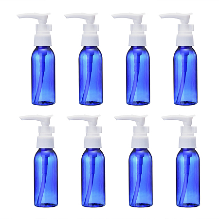 Arricraft 50ML PET Plastic Foaming Soap Dispensers, Empty Pump Bottles for Liquid Soap, Refillable Bottles, Blue, 3x12cm