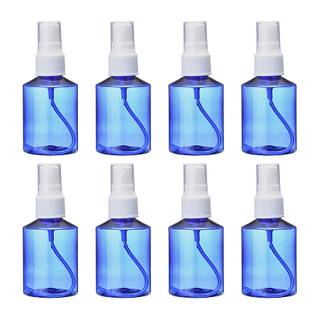 Arricraft 50ML PET Plastic Foaming Soap Dispensers, Empty Pump Bottles for Liquid Soap, Refillable Bottles, Blue, 4.2x10cm