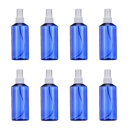 Arricraft 200ML PET Plastic Foaming Soap Dispensers, Empty Pump Bottles for Liquid Soap, Refillable Bottles, Blue, 5.3x15.7cm