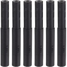 OLYCRAFT 6pcs Golf Shaft Extensions Carbon Fiber Golf Extender Golf Club Shaft Extender Rods-Extend Stick Extender for Driver Fairway Wood Hybrid - Tip Size 0.580"