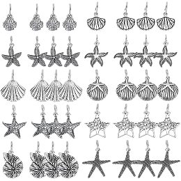 - Charming Beads - HA07035 WING Pack 30 Grams Antique Silver Tibetan Random Shapes & Sizes Charms 