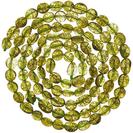 Arricraft About 92 Pcs Natural Stone Beads, Natural Peridot Nuggets Beads, Gemstone Loose Beads for Bracelet Necklace Jewelry Making (Hole: 0.8mm)