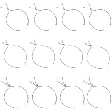 UNICRAFTALE 12pcs 3 Sizes 4-9 Inches Adjustable Slider Bracelets Extender Chains with Ball Ends Stainless Steel Bracelet Making Stainless Steel Color