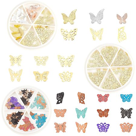 OLYCRAFT 22 Styles About 550pcs Butterfly Resin Fillers Alloy Epoxy Resin  Supplies Colorful Butterfly Shape Resin Accessories DIY Resin Filling  Charms for Resin Jewelry Making - 3 Boxes 