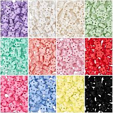 240 Pcs Star Button, 12 Colors Resin Star Sewing Buttons 2-Hole Frosted Buttons Flatback Decorative Buttons for DIY Clothing Sewing Craft Doll Clothes Accessories