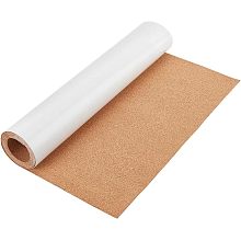 BENECREAT 78x16 Inch Self-Adhesive Cork Roll 1mm Thick Backed Cork Boards Mat Strong Self-Adhesive Corkboard for Wall Furnitures Decoration, DIY Projects