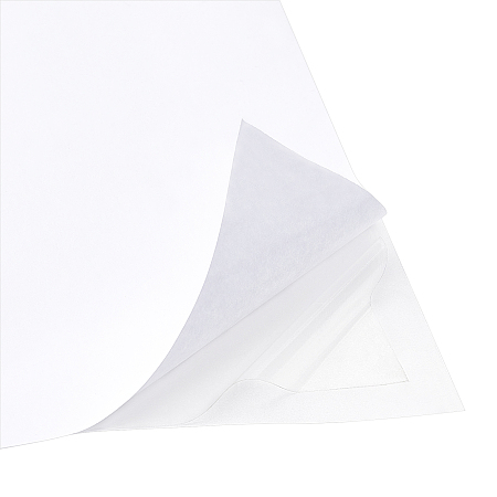 BENECREAT 10Sheet A4 Size White Double Sided Tape Sheets 21x29cm Strong Adhesive Tap Sheet Removable Glue Sheet for Arts Craft Photo Albums Handbook Making Easter Decoration