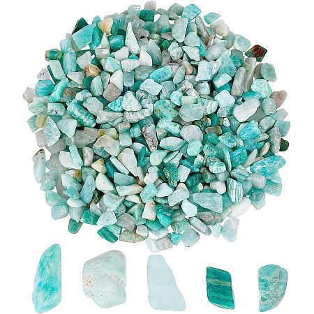 SUNNYCLUE 1 Box 100g Amazonite Chip Beads Blue Irregular Gemstones Healing Crystal Kyanite Stone Charm Rocks Bead for Jewelry Making DIY Crafting Chakra Decor Bracelet Necklace Supplies Accessories