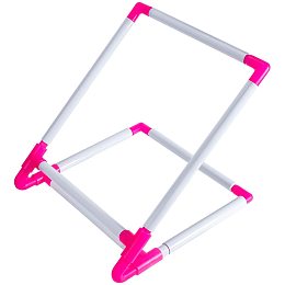 OLYCRAFT Adjustable Rotated Embroidery Frame Stand Double Universal Clip Frame Embroidery Sewing Hoop Rectangle Quilting Cross-Stitch Needlepoint Craft DIY Tool