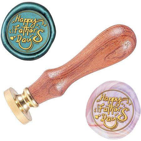 ARRICRAFT Wax Seal Stamp Happy Father's Day Pattern 0.98