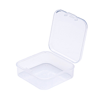 BENECREAT Rectangle Mini Clear Plastic Bead Storage Containers Box Case with lid for Items, Pills, Herbs, Tiny Bead, Jewelry Findings, and Other Small Items, 10pcs in total