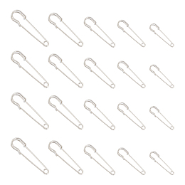 UNICRAFTALE Stainless Steel Pins, Knitting Stitch Marker, Stainless Steel Color, 60pcs/box