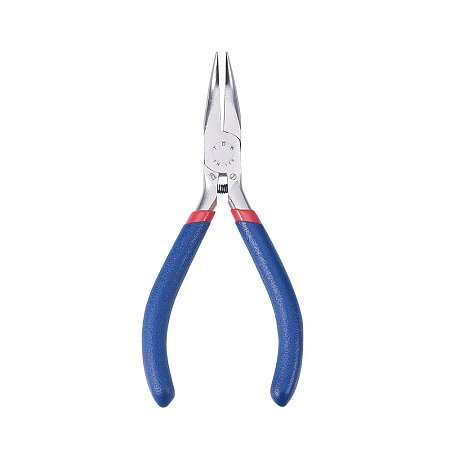 NBEADS Jeweler's Micro Pliers Bent nose, Professional Quality Mini Bent Nose Pliers DIY Tool for Jewelry Making