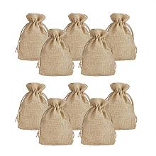 ARRICRAFT 100pcs Burlap Packing Pouches Drawstring Bags 3.7x5.3 Gift Bag Jute Packing Storage Linen Jewelry Pouches Sacks for Wedding Party Shower Birthday Christmas Jewelry DIY Craft, Peru