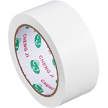 GORGECRAFT 1.8in x 65.6ft Bookbinding Repair Tape White Fabric Tape Adhesive Duct Tape Safe Cloth Library Book Seam Sealing Hinging Craft Tape for Webbing Repair Camouflage