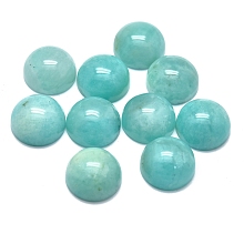 Honeyhandy Natural Amazonite Cabochons, Half Round/Dome, 12x6mm