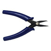 Beadthoven 1Set Jewelry Pliers, Split Ring Opener, Jump Ring Pliers, Polishing, Gunmetal, 140mm