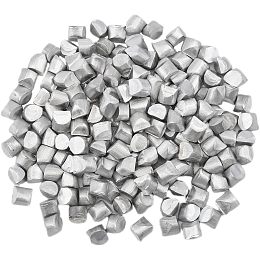 CHGCRAFT 300g Aluminum Beads Special Purpose Steel Mill for Art Experiments Production Industry Welding Metal Fittings DIY Crafts Supplies, Silver 9.5~10.5x10x9 mm