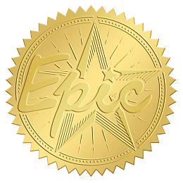 CRASPIRE 2 Inch Envelope Seals Stickers Epic 100pcs Five-Pointed Star Embossed Foil Seals Adhesive Gold Foil Seals Stickers Label for Wedding Invitations Envelopes Gift Packaging