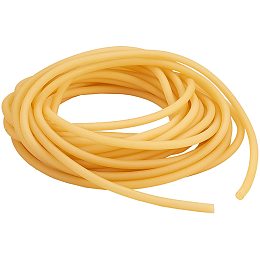 OLYCRAFT 33 Feet Natural Latex Rubber Tubing Speargun Band Slingshot Catapult Surgical Tube Rubber Hose 0.16” ID