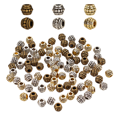 PANDAHALL ELITE Brass Beads, with Grade A Rhinestone, Rondelle, Rose Gold, Crystal, 12x10mm, Hole: 3mm; 30pcs/box