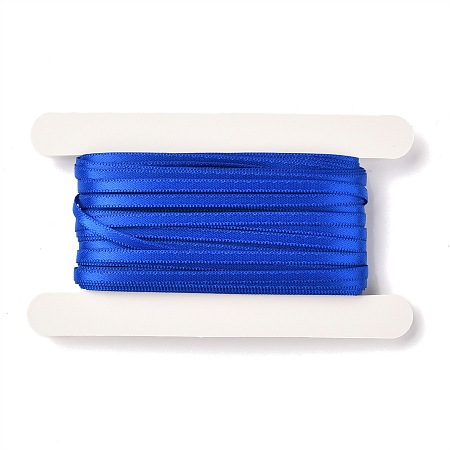 ARRICRAFT Double Face Satin Ribbon, for DIY Handmade Craft, Gift Decoration, Blue, 1/8 inch(3mm), about 10.93 yards(10m)/card
