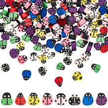 SUPERFINDINGS about 240Pcs 8 Colors Handmade Polymer Clay Beads Ladybug Polymer Beads Polymer Clay Beads Kit for Bracelet Necklace Jewellery Making, Hole: 1.5~2mm