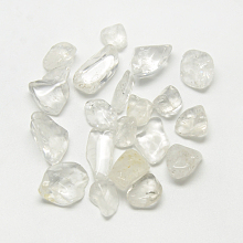 Honeyhandy Natural Quartz Crystal Beads, Nuggets, No Hole/Undrilled, 12~25x9~17x3~14mm