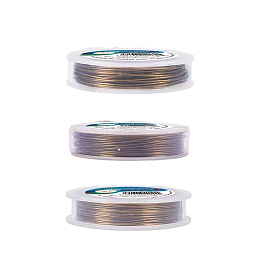 BENECREAT Craft Copper Wire, Antique Bronze, 3rolls/set