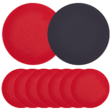 GORGECRAFT 3 Style 9Pcs Bowling Sanding Pads Bowling Ball Cleaning Kit Sanding Disc Pads Flat Round Polishing Grinding Tools Bowling Accessories for Different Texture Bowling Balls (800~2000 Grit)