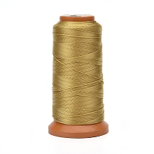 Honeyhandy Polyester Threads, for Jewelry Making, Goldenrod, 0.5mm, about 601.48 yards(550m)/roll