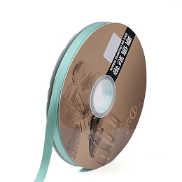 Honeyhandy Satin Ribbon, Single Face Satin Ribbon, Nice for Party Decorate, Turquoise, 1/4 inch(6mm), 100yards/roll(91.44m/roll)