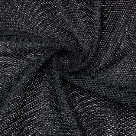 OLYCRAFT 55x39 Black Speaker Grill Cloth Speaker Fabric Cloth Stereo Grill Mesh Dustproof Polyester Speaker Grill Cloth Replacement for Speaker Repair KTV Boxes