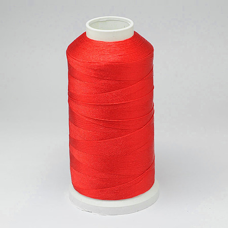 Honeyhandy Nylon Thread, For Tassel Making, Red, 0.3mm, about 1093.61 yards(1000m)/roll