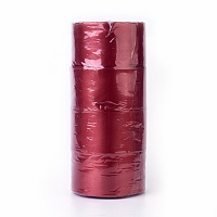 Honeyhandy Single Face Satin Ribbon, Polyester Ribbon, Dark Red, 2 inch(50mm), about 25yards/roll(22.86m/roll), 100yards/group(91.44m/group), 4rolls/group